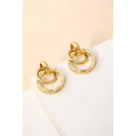 Looped Circle Earring