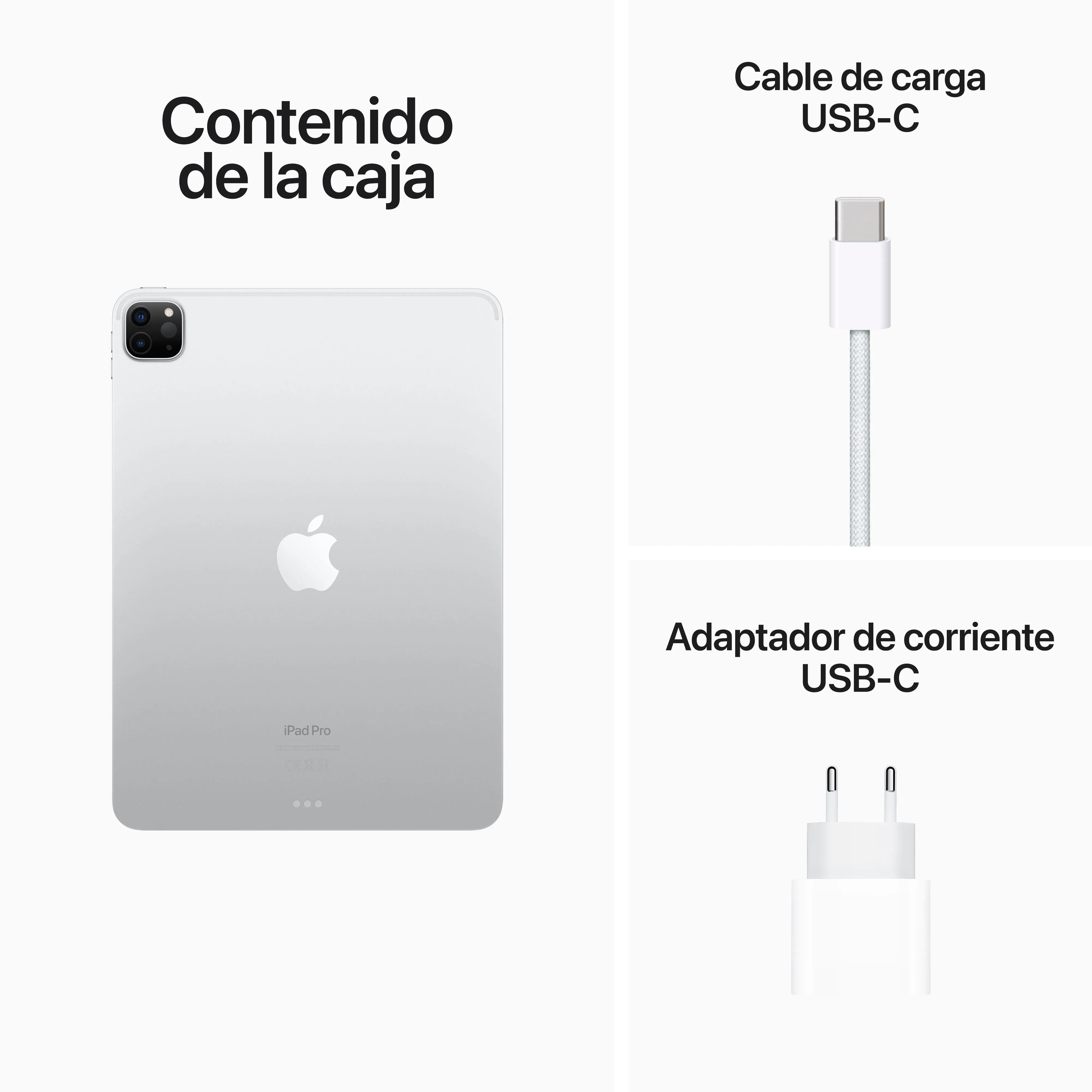 2022 iPad Pro de 11 pulgadas Wi-Fi 128 GB - Plata (4.ª generación)