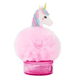 Accessorize London Girl's Pink Unicorn Pom Sharpener