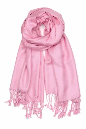 Achillea Pink Pashmina Scarf