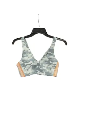 Athletic Bra By Spiritual Gangster In Camouflage Print, Size: M