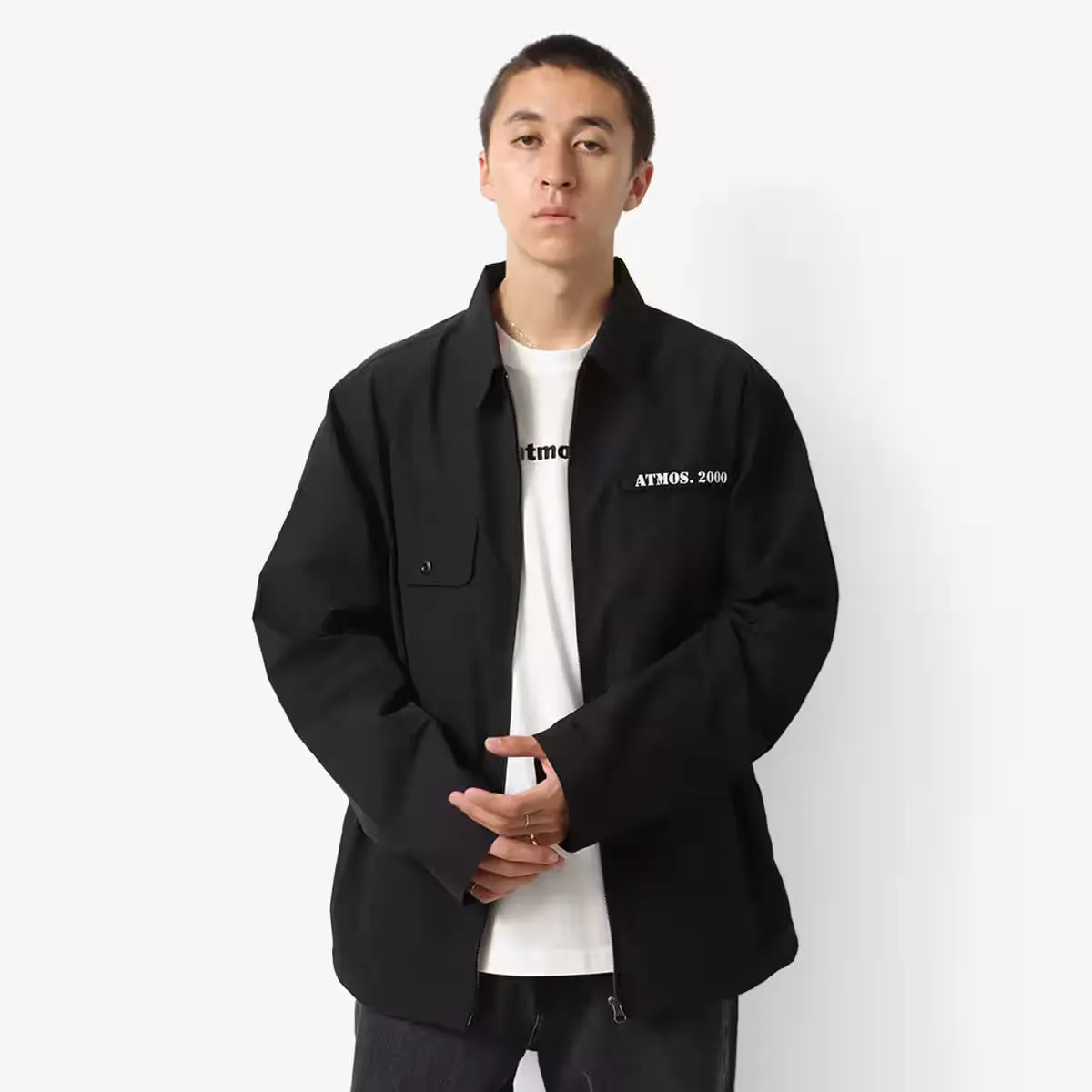 ATMOS C N ZIPPER FIELD SHIRT JACKET