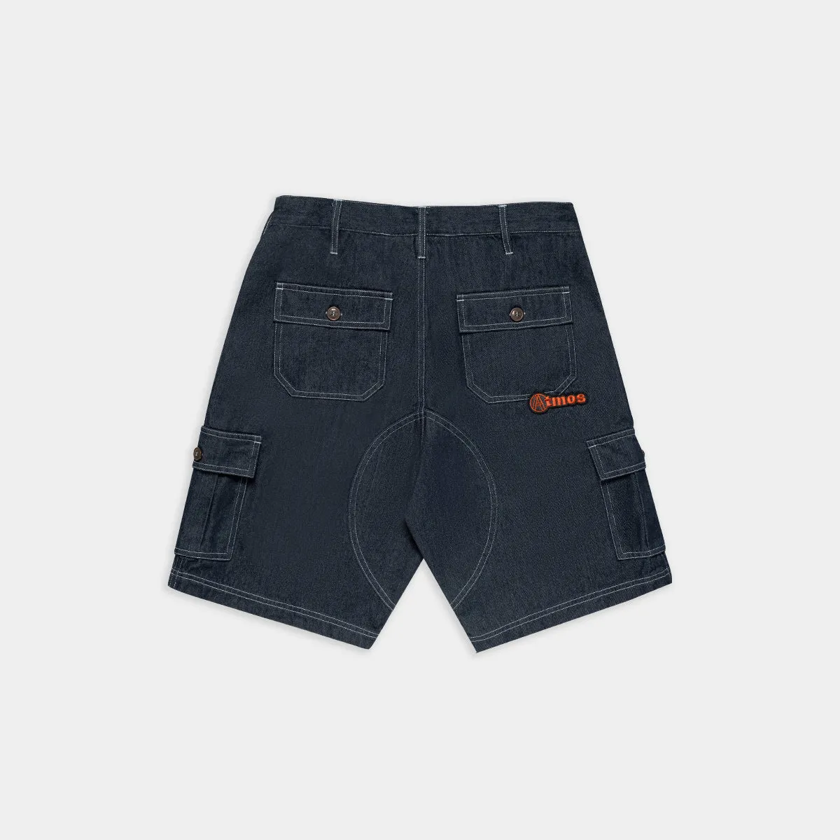 ATMOS X AGAINST LAB DENIM CARGO SHORTS