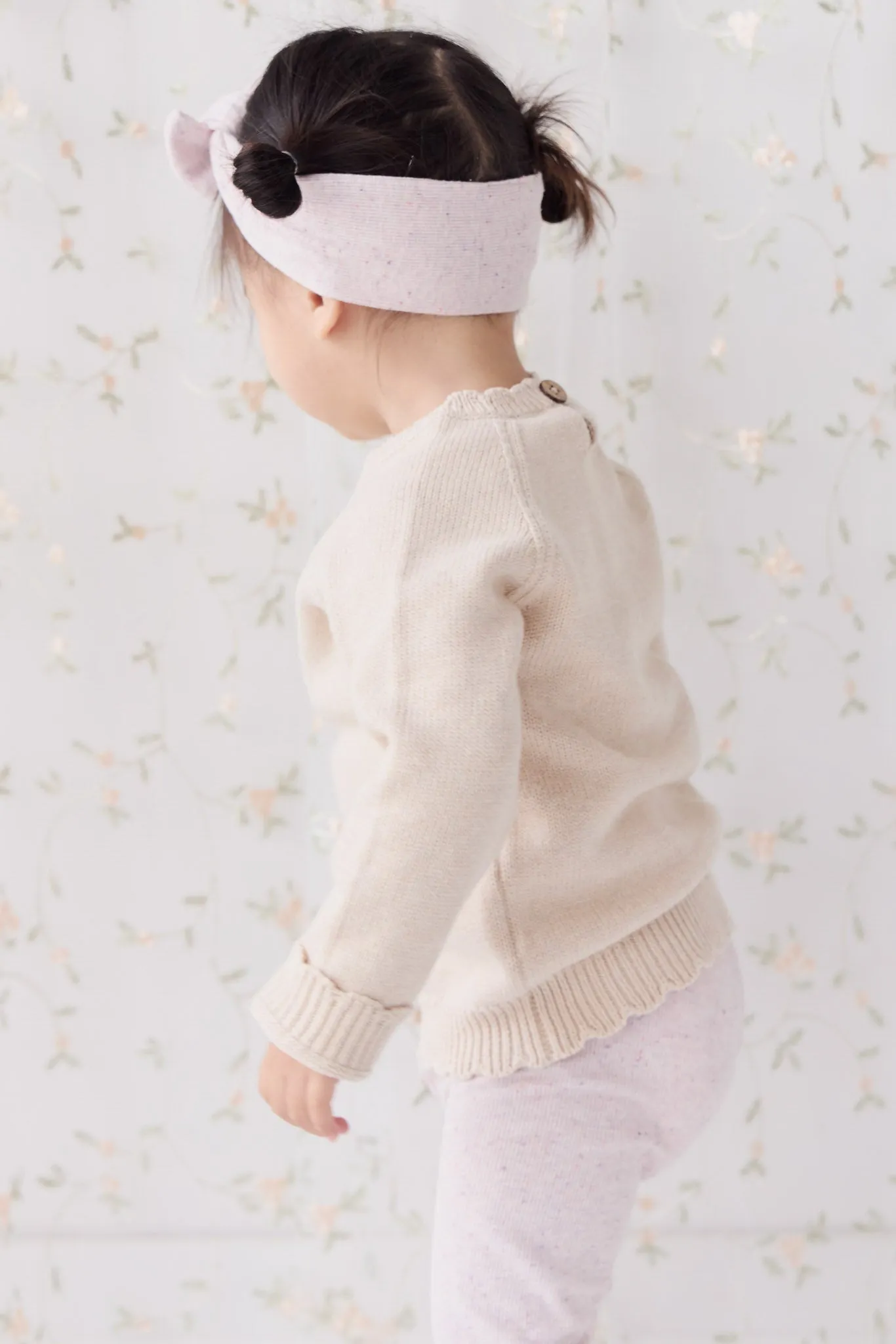 Audrey Knitted Jumper - Oatmeal Marle