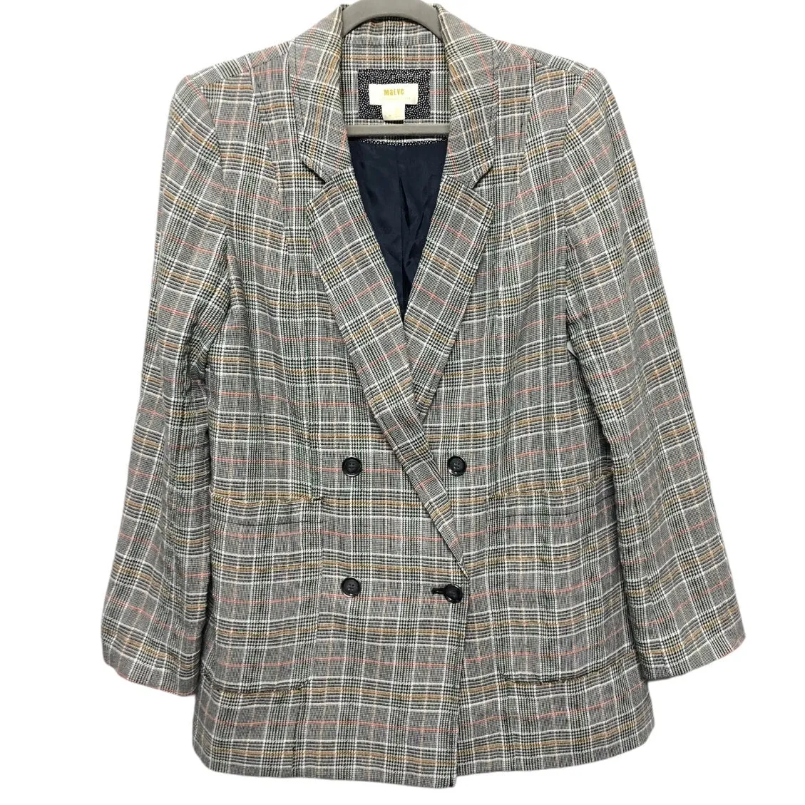 Blazer By Maeve In Plaid Pattern, Size: 8