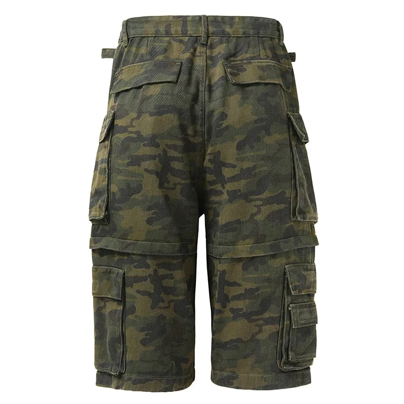 Camouflage | Pockets Shorts