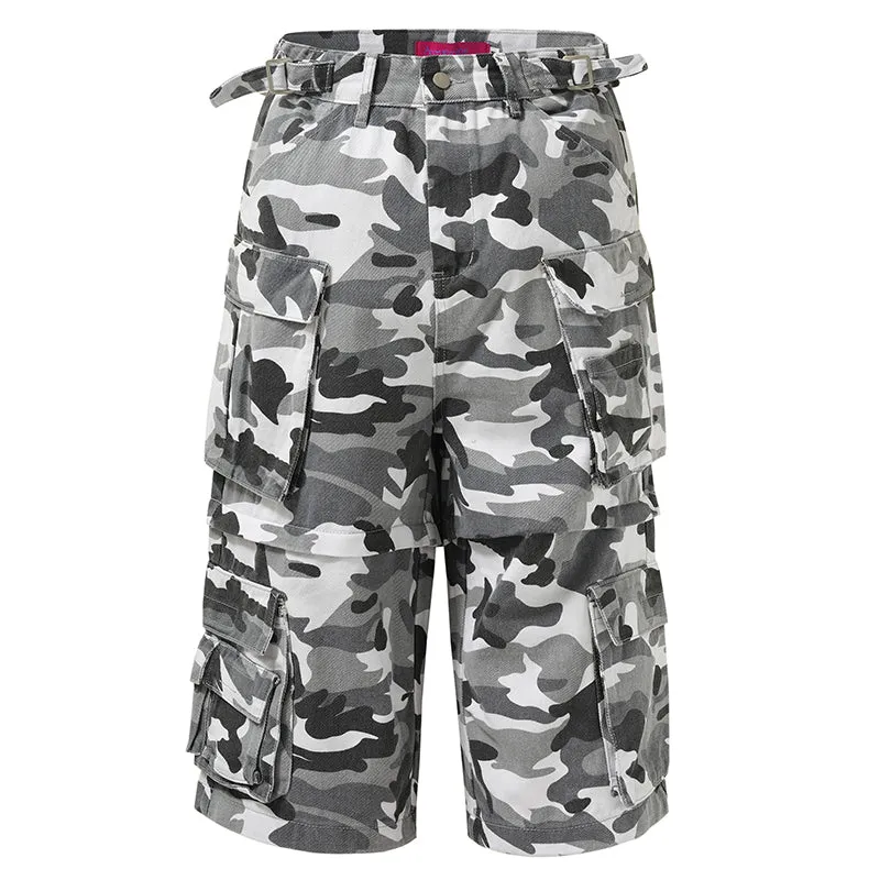 Camouflage | Pockets Shorts