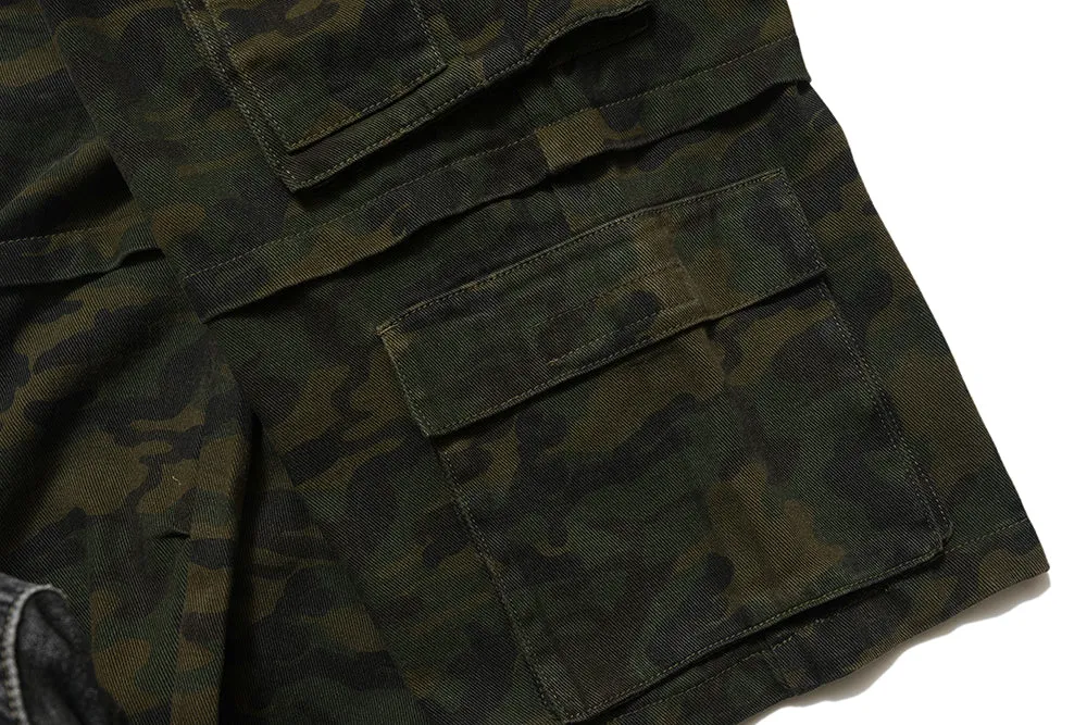 Camouflage | Pockets Shorts