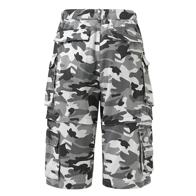 Camouflage | Pockets Shorts