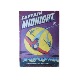 CAPTAIN MIDNIGHT #42 * GOLDEN AGE COMICS * FAWCETT PUBLICATIONS (1946)