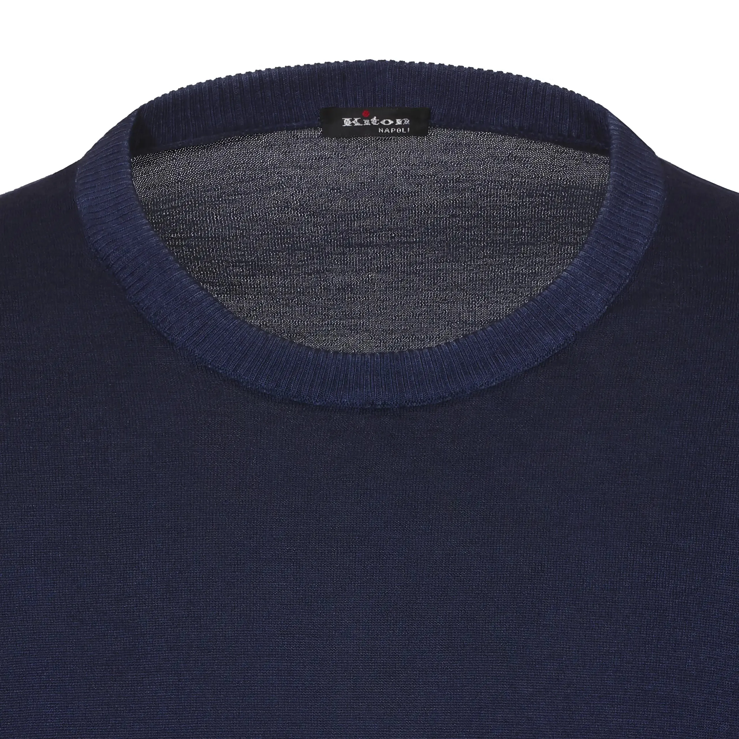 Cashmere-Silk Pullover in Ocean Blue