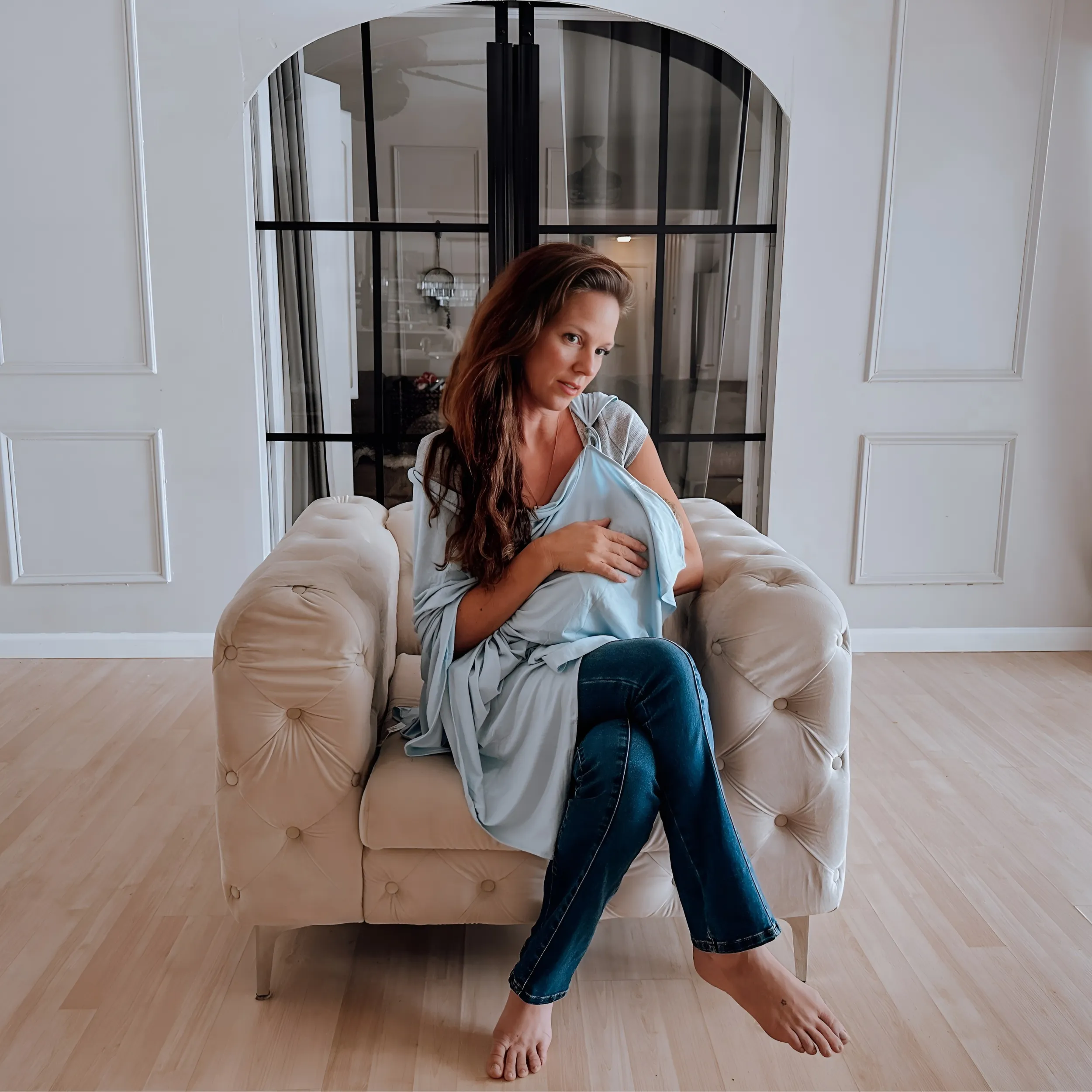 CLOUD NURSING SHAWL