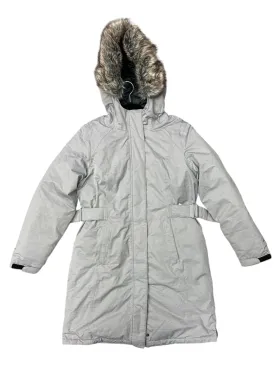 Coat Parka By Eddie Bauer In Grey, Size: Mp