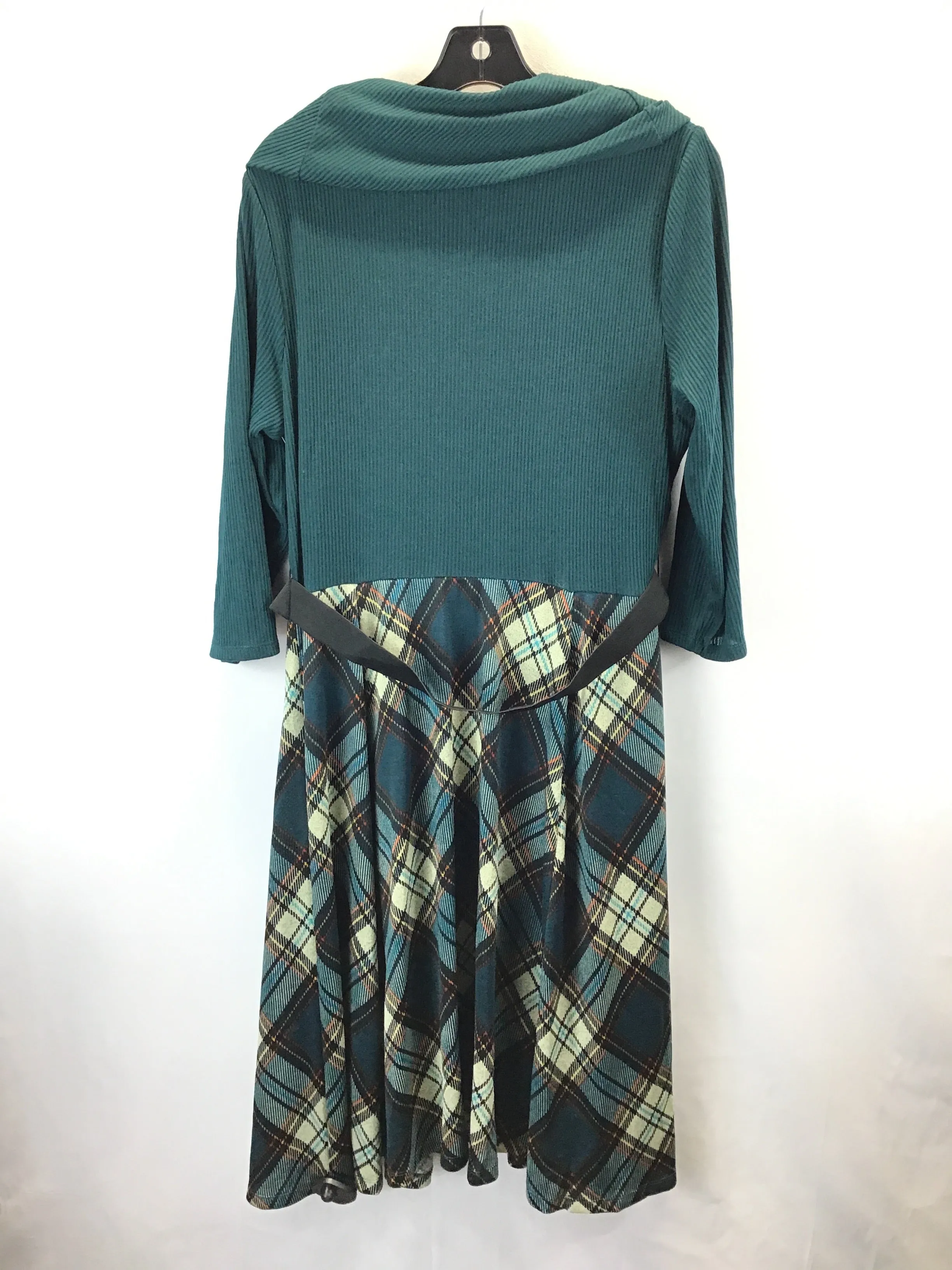 Dress Casual Maxi By Robbie Bee In Green, Size: Xl