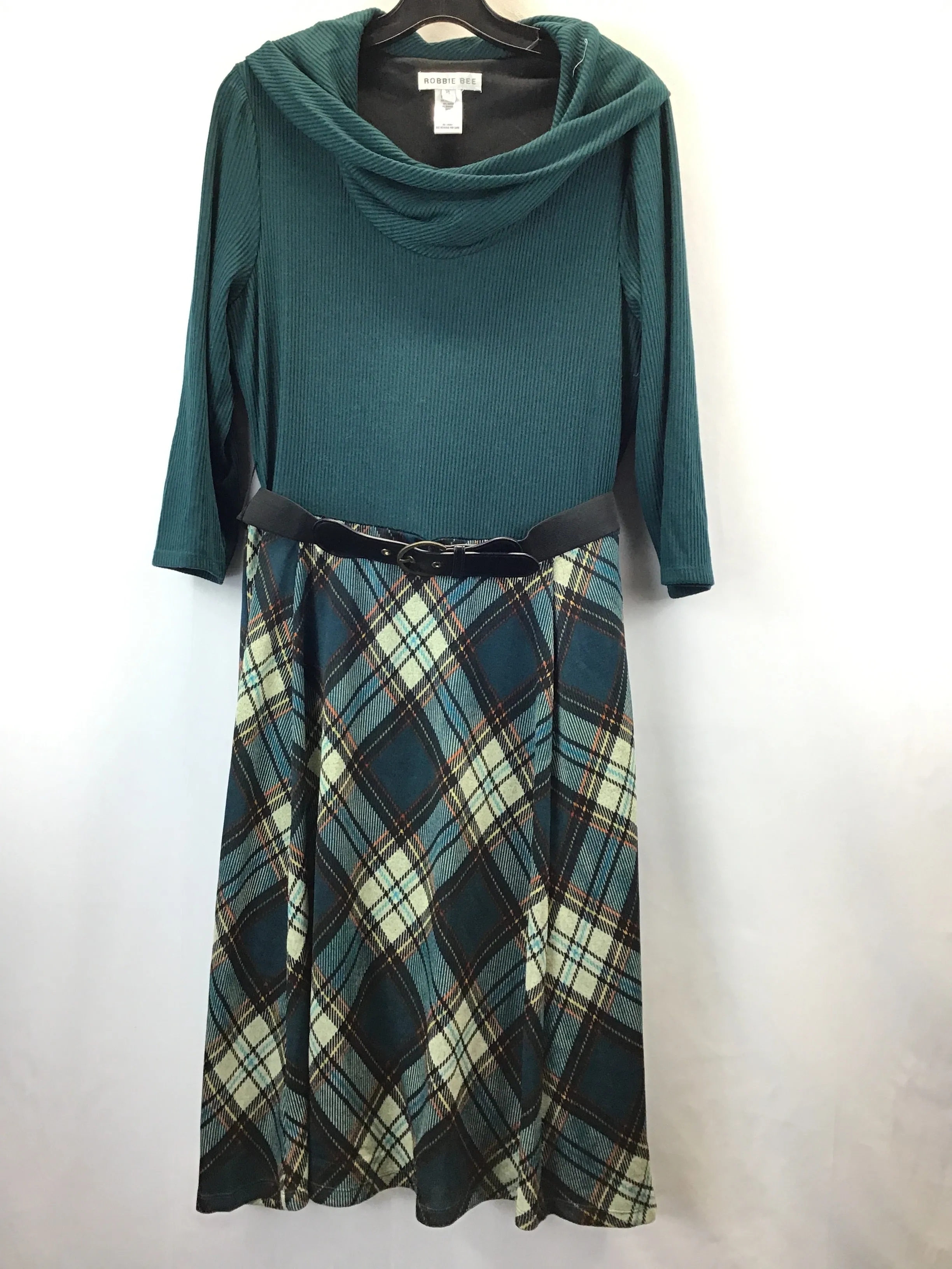 Dress Casual Maxi By Robbie Bee In Green, Size: Xl