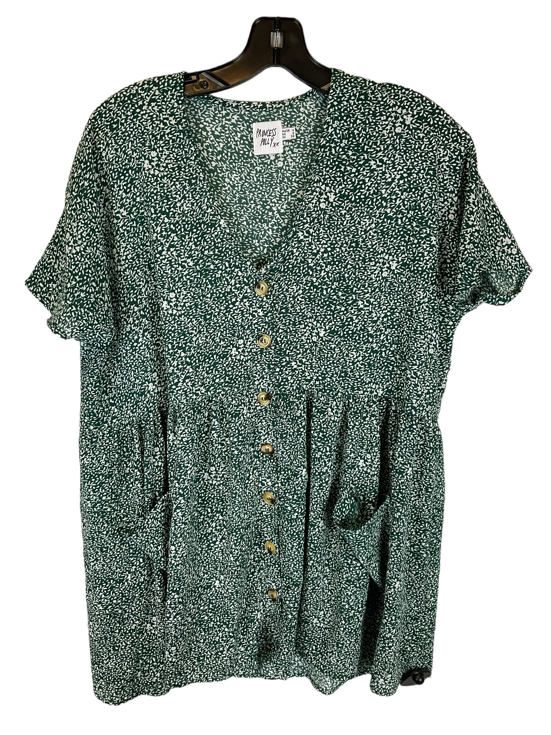 Dress Casual Short By Clothes Mentor In Green, Size: 0