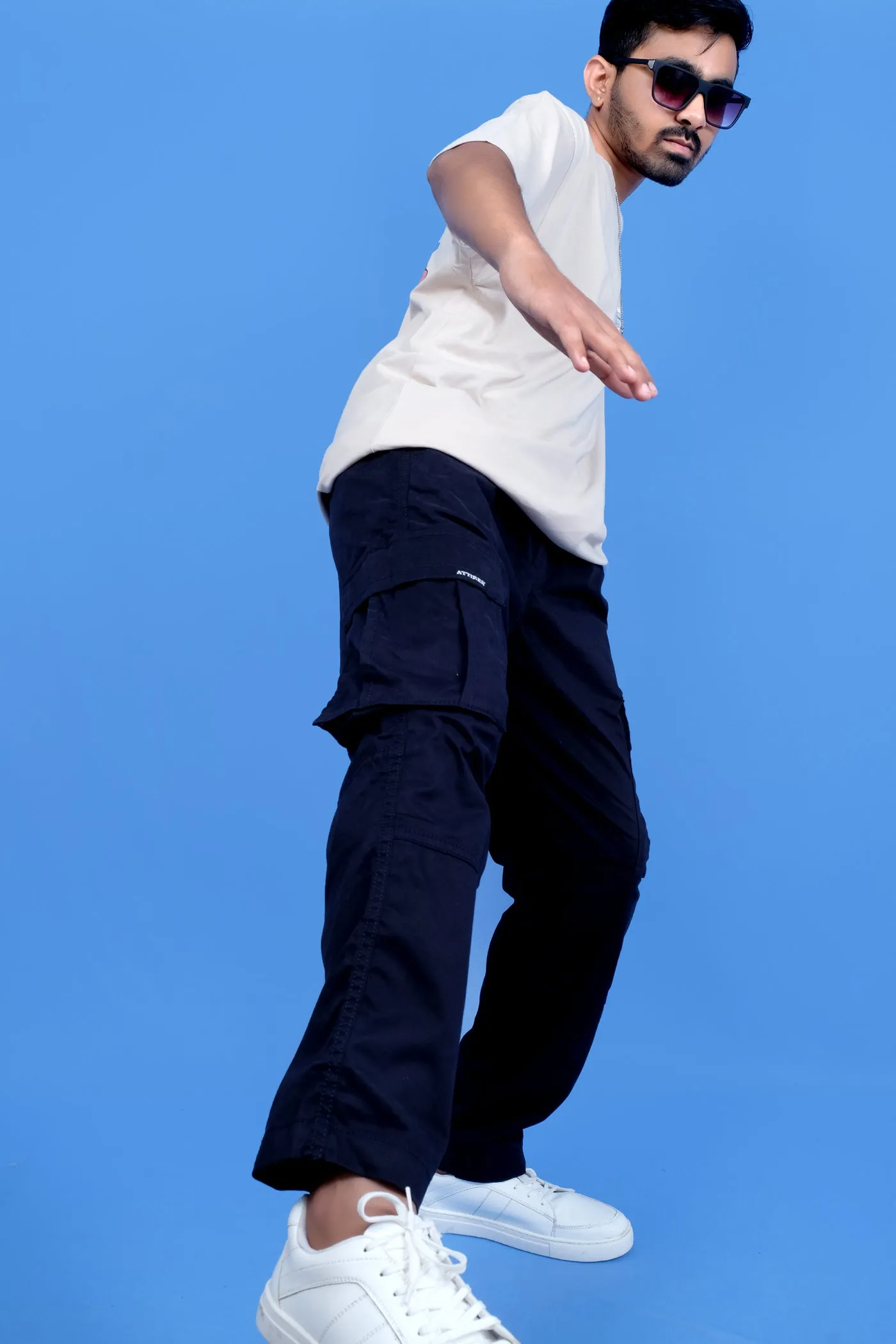 Everett Navy Cargo Pant