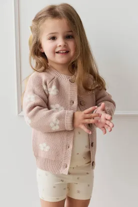 Harper Cardigan - Frankie Knit Rose