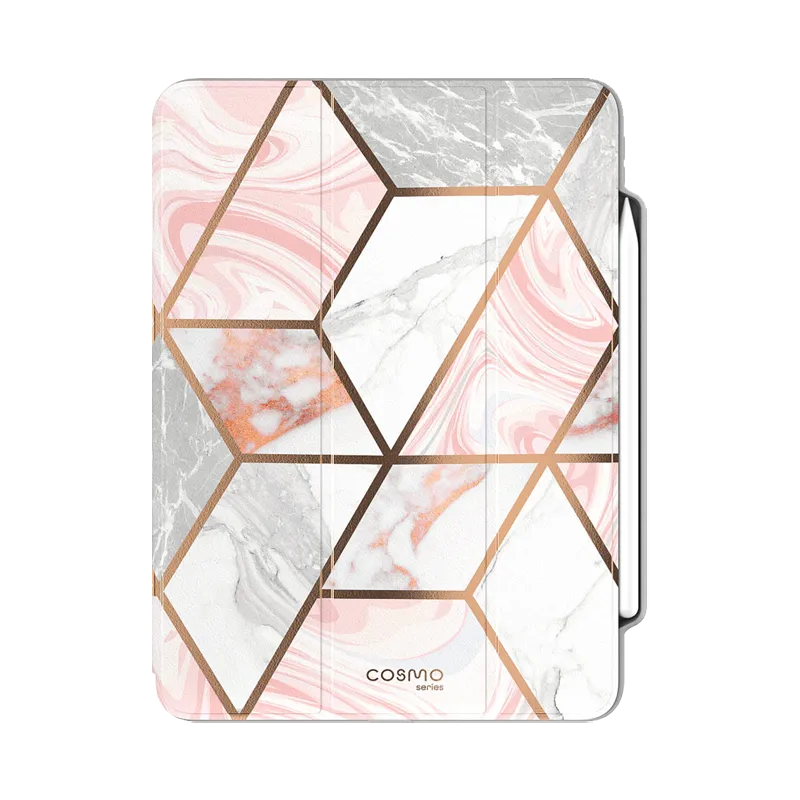 iPad Air 13 inch (2024) Cosmo Case-Marble Pink