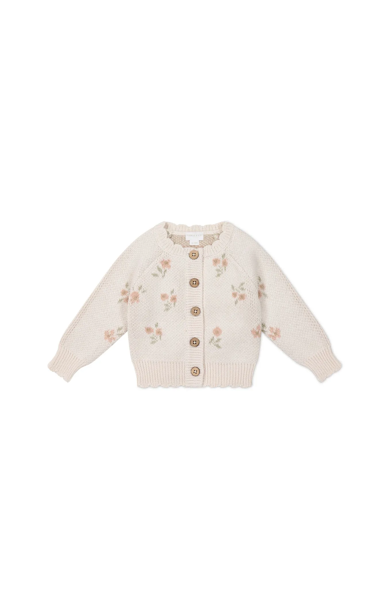 Juliette Cardigan - Petite Goldie Knit Parchment