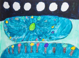 Nighttime Light Orbs, by Dennis Cenzer