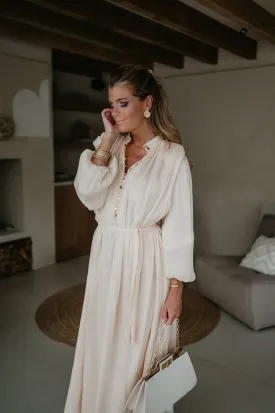 Riflesso dress I Beige