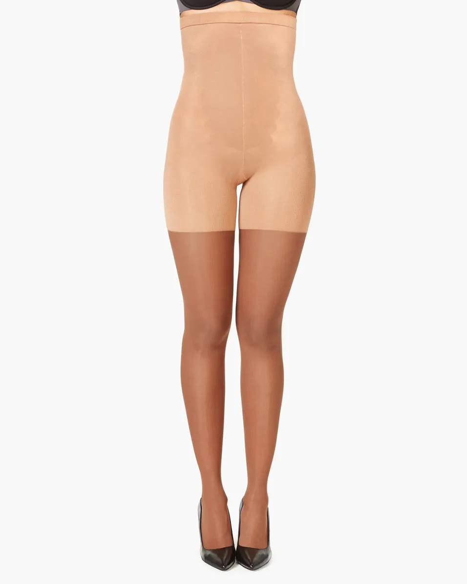 SPANXshape™ High-Waisted Mid-Thigh Sheers