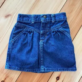 Vinage OshKosh B'gosh Girls Jean Skirt 4T USA