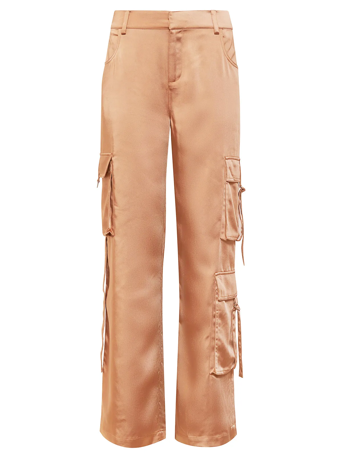 Y2K Strappy Cargo Standard Rise Pant Mocha Mousse